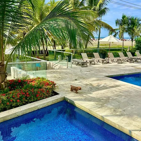 Apartamento Mar Y Piscina Gigante En El Caribe Cartagena